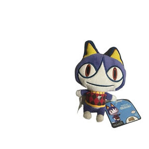 World Of Nintendo Animal Crossing Rover Cat Blue 7" Plush Stuffed Animal 2015